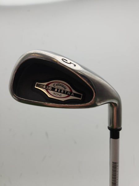 2002 CALLAWAY BIG BERTHA 5 IRON REG RCH 75 38" GOOD