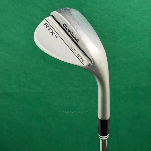 Cleveland RTX 6 Zipcore Mid Chrome 58-10 58 Lob Wedge DG Spinner TI Wedge Flex