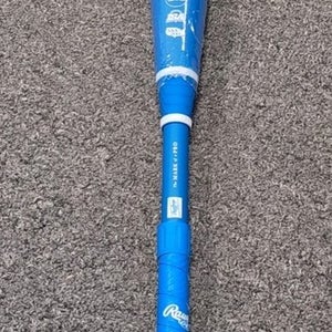 NIW!! Rawlings 2023 Mantra -9 Fastpitch Bat 34/25 Blue/White 2 1/4 Barrel Comp