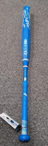 NIW!! Rawlings 2023 Mantra -9 Fastpitch Bat 34/25 Blue/White 2 1/4 Barrel Comp