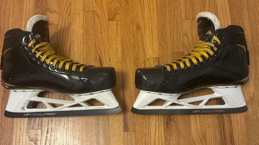 Bauer Supreme 2S Pro Hockey Goalie Skates 11.5 (Used)