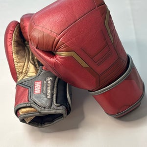 Hayabusa Marvel Hero Elite Iron Man Boxing Gloves 16oz (Used)