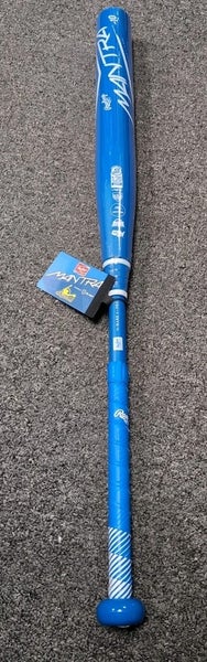 NIW!! Rawlings 2023 Mantra -10 34/24 Fastpitch Bat Blue/White 2 1/4" Barrel Comp