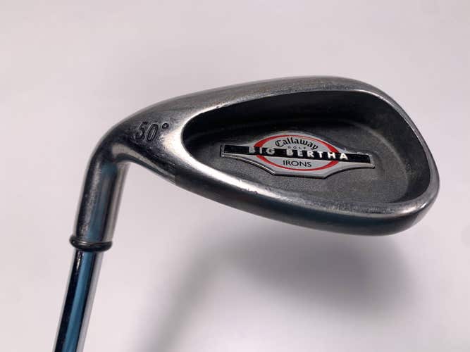 Callaway Big Bertha 2002 Gap Wedge GW 50* Wedge Steel Mens LH READ