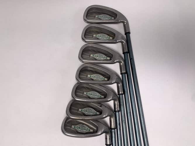 Callaway X-12 Iron Set 4-PW Ladies Gems Ladies Graphite Womens RH
