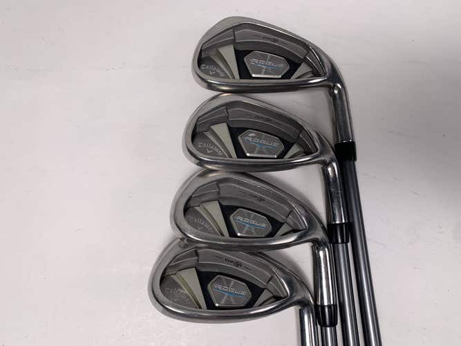 Callaway Rogue X Iron Set 7-PW+GW Aldila Synergy 60g Regular Mens RH- No 8i
