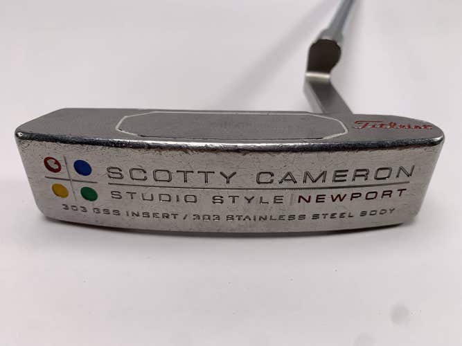 Scotty Cameron Studio Style Newport Putter 35" SuperStroke Tour 2.0 Mens RH