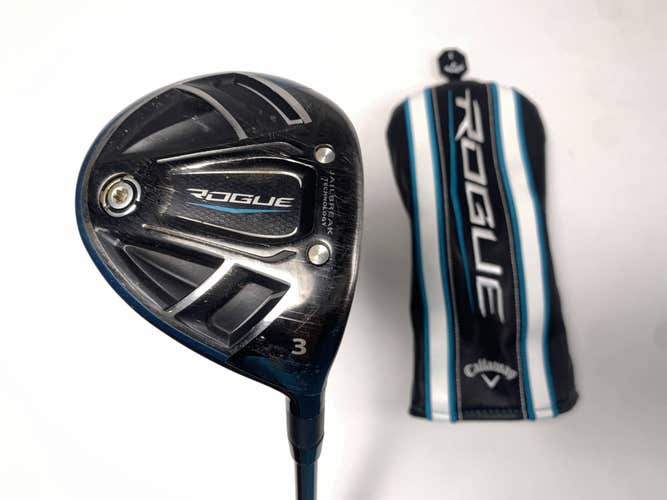 Callaway Rogue 3 Fairway Wood 15* Aldila Synergy 60g Stiff Graphite Mens RH HC