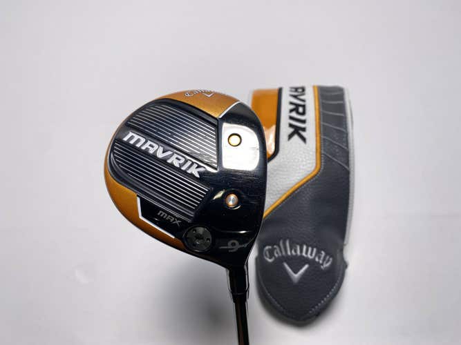Callaway Mavrik Max 9 Fairway Wood 24* RCH 45 A Senior Graphite Mens RH HC