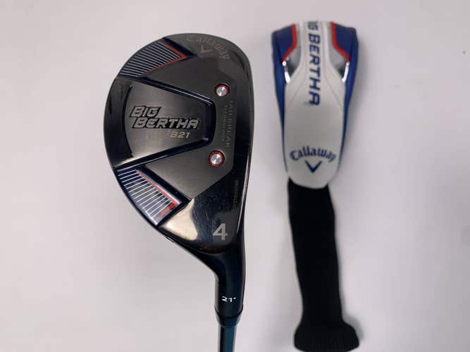 Callaway Big Bertha B21 4 Hybrid 21* RCH 65 65g Senior Graphite Mens RH HC