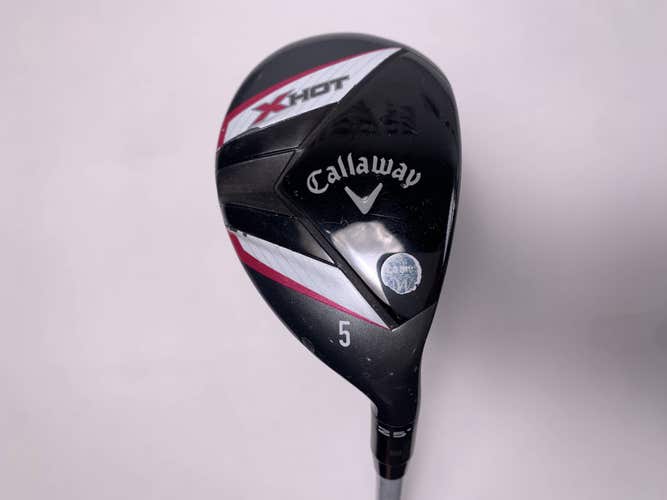 Callaway X Hot 2013 5 Hybrid 25* 50g Ladies Graphite Womens RH Undersize Grip