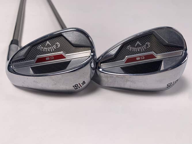 Callaway CB Full Face Wedge Set 56* 14 | 60* 12 Recoil F1 Ladies Graphite RH