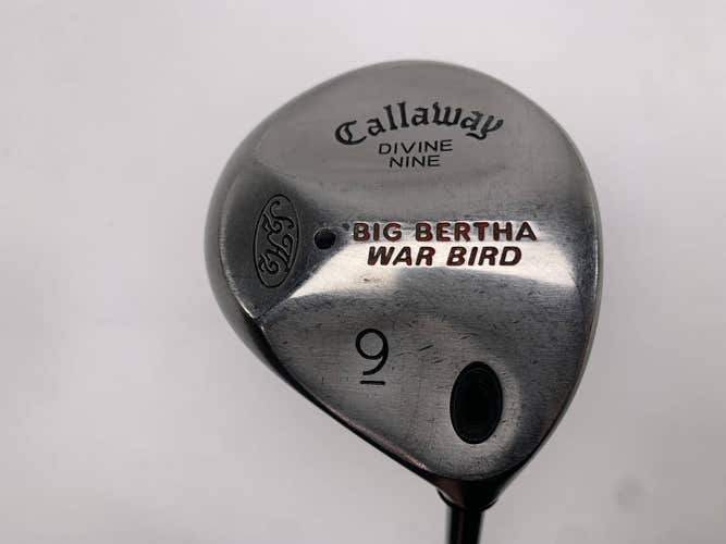 Callaway Big Bertha Warbird 9 Fairway Wood 24* RCH 90 Senior Graphite Mens RH