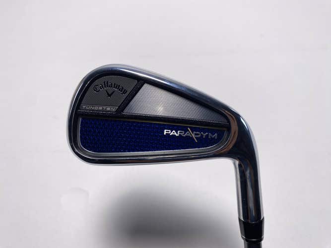 Callaway Paradym Single 7 Iron Project X HZRDUS 6.0 75g Stiff Graphite RH NEW