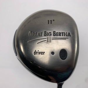 Callaway Great Big Bertha II Driver 11* GBB System 60 Regular Graphite Mens RH