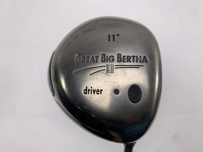 Callaway Great Big Bertha II Driver 11* GBB System 60 Regular Graphite Mens RH