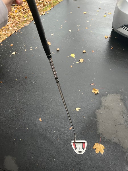 Silver Unisex Adams Tight Lies Mallet Right Handed Putter Uniflex 35" (Used)