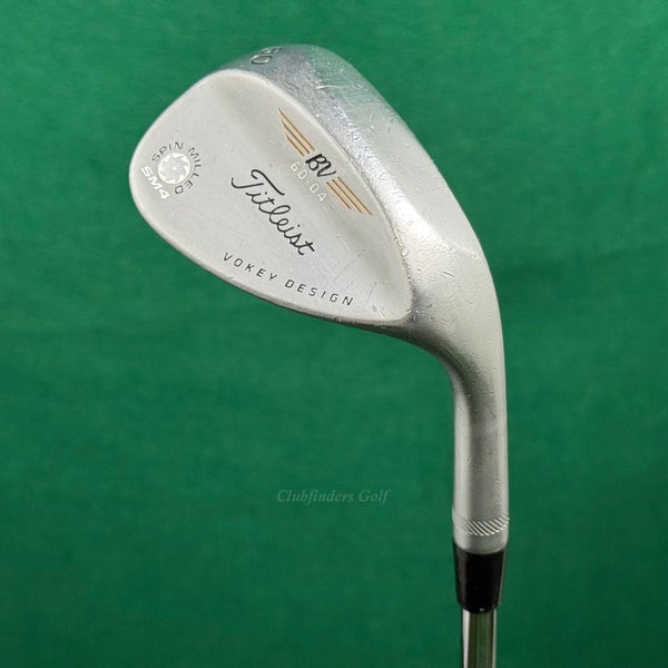 Titleist Vokey SM4 Chrome 60-4 60 Lob Wedge Dynamic Gold XP Steel Regular