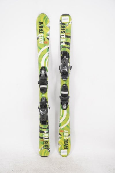Axis Team Synflex Kids Skis with Bindings - 110 cm Used