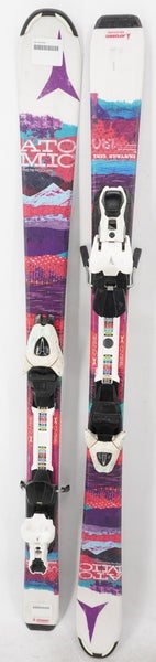Atomic Vantage Girl Junior Skis with Bindings - 130 cm Used