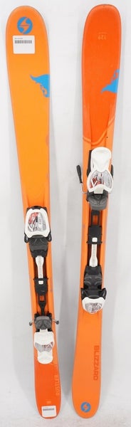 Blizzard Rustler Twin Tip Junior Skis with Bindings - 129 cm Used