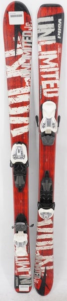 Volkl Unlimited Jr. Skis with Bindings - 130 cm Used