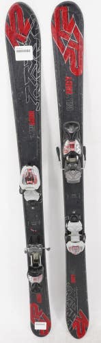 K2 Indy Junior Skis with Bindings - 124 cm Used