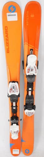 Blizzard Rustler Twin Tip Kids Skis with Bindings - 109 cm Used