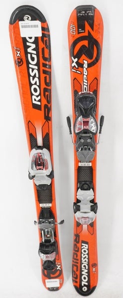 Rossignol Radical X1 Kids Skis with Bindings - 100 cm Used
