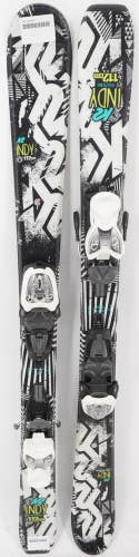 K2 Indy Kids Skis with Bindings - 112 cm Used