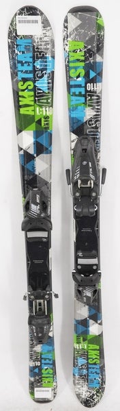 Axis Team Kids Skis with Bindings - 110 cm Used