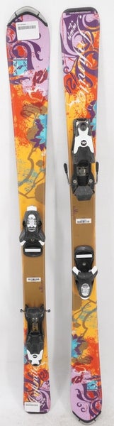 Nordica Infinite Kids Skis with Bindings - 120 cm Used