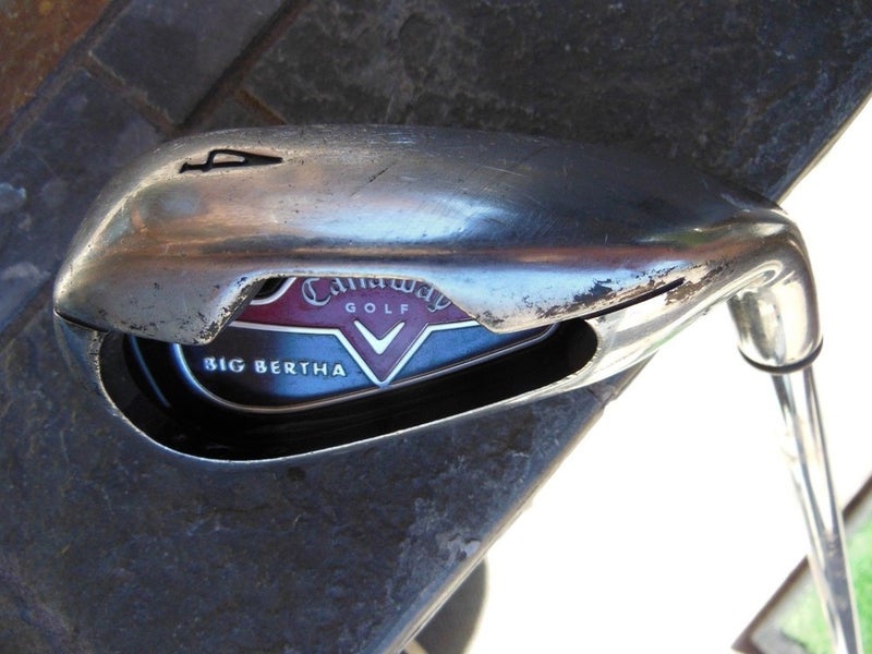 Callaway Big Bertha 2006 4 iron CG Precision Steel shaft Uniflex