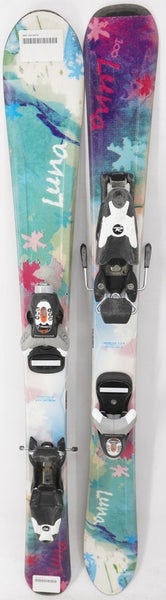 Axis Luna Kids Skis with Bindings - 100 cm Used
