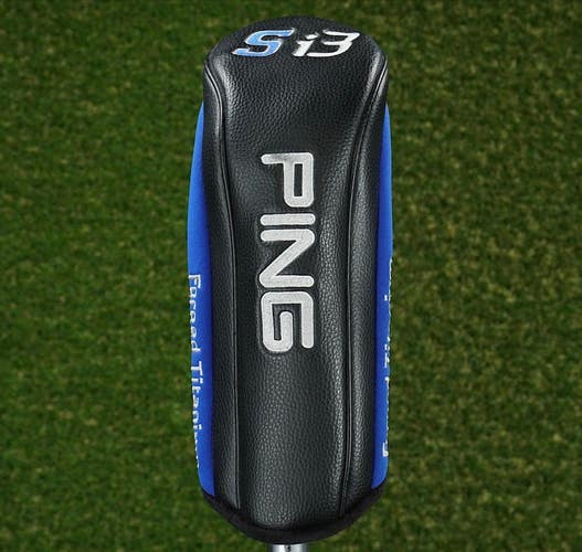 PING S I3 FORGED TITANIUM DRIVER HEADCOVER BLACK / BLUE