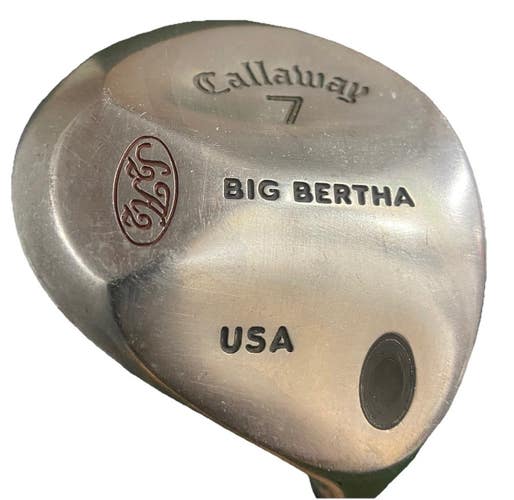 Callaway Big Bertha 7 Wood S2H2 RH RCH 90 Regular Graphite 41" New Midsize Grip