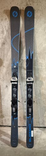 2025 Blizzard Anomaly 182 cm All Mountain Skis With Bindings Max Din 13 (Used)