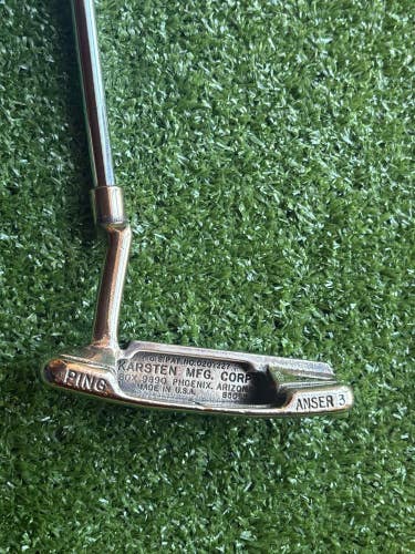 PING Anser 3 RH 34" NEW Super Stroke Grip Buffed and Cleaned