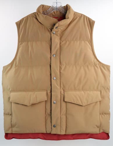 Alpine Design Puffer Vest Mens Size XL Sahara Sand Thermolite Brand New