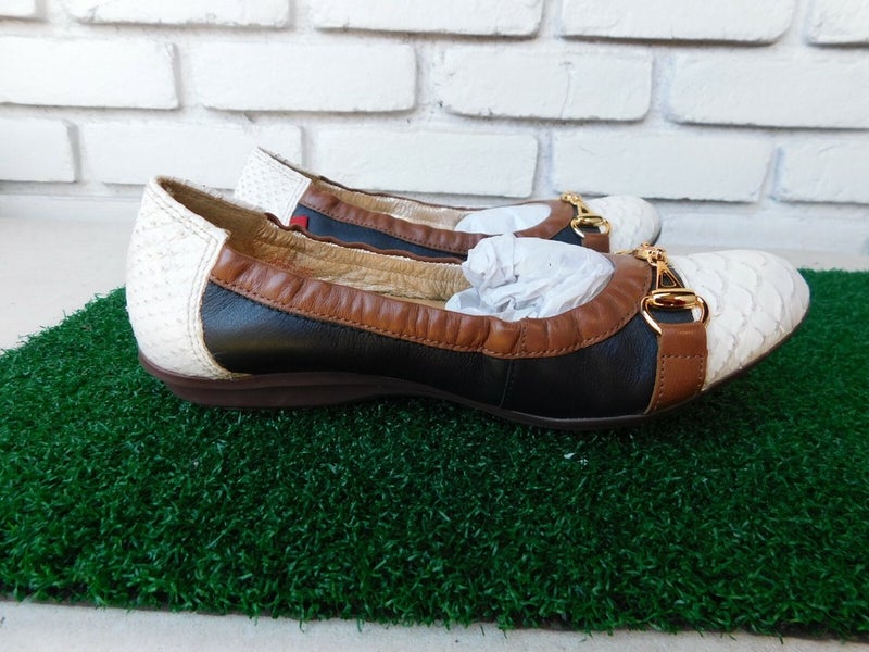 Mark Joseph New York Central Park Black/Off White Shoe - Ladies Size 5