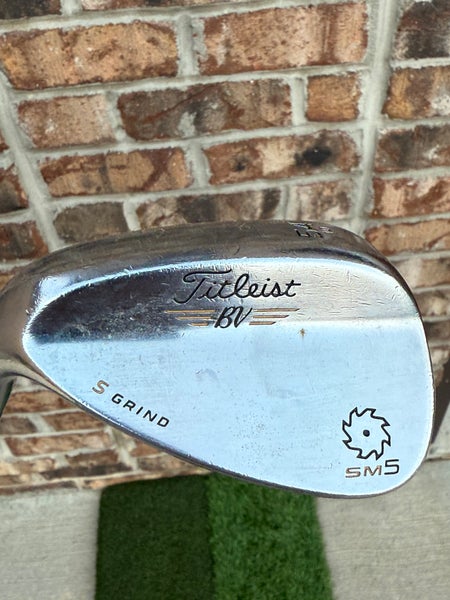 Men's Titleist BV SM5 Left Hand Wedge Wedge Flex 54 Degree Steel Shaft (Used)