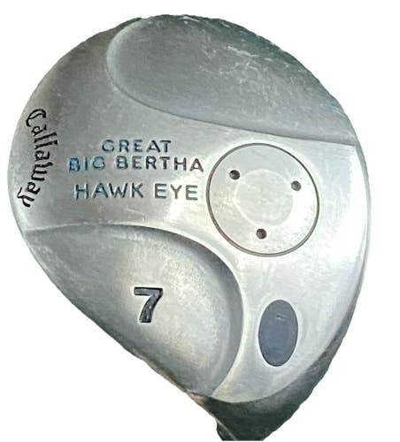 Callaway Great Big Bertha Hawk Eye Ti 7 Wood RH Gems Ladies Graphite 41" HC Nice