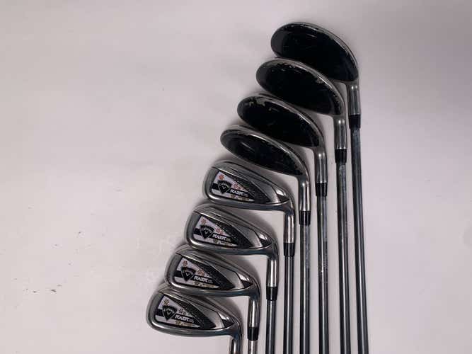 Callaway Razr HL Iron Set 4HY-7HY-8 Iron-PW+AW Ladies Graphite Womens RH