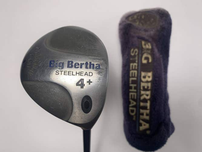 Callaway Steelhead 4+ Fairway Wood 17* RCH 99 Firm Graphite Mens RH HC