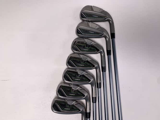 TaylorMade RocketBallz Iron Set 4-PW Matrix Ozik Program F15 85g Stiff RH