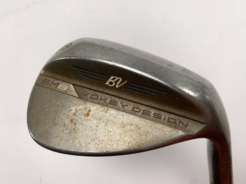 Titleist Vokey SM8 Raw Wedge 58* 12 Bounce D-Grind Wedge Steel Mens RH