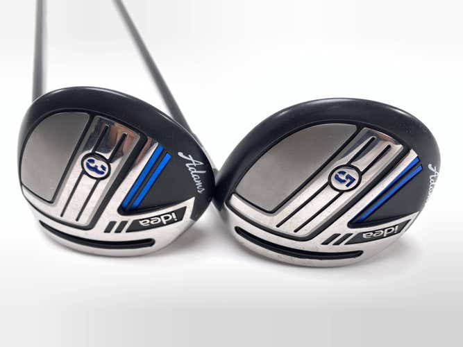 Adams Idea 2014 3 & 5 Fairway Wood Set 15* 18* Idea High Launch 50g Senior RH