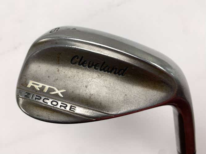 Cleveland RTX ZipCore Raw Wedge 56* 10 Dynamic Gold Spinner Tour Issue Wedge RH