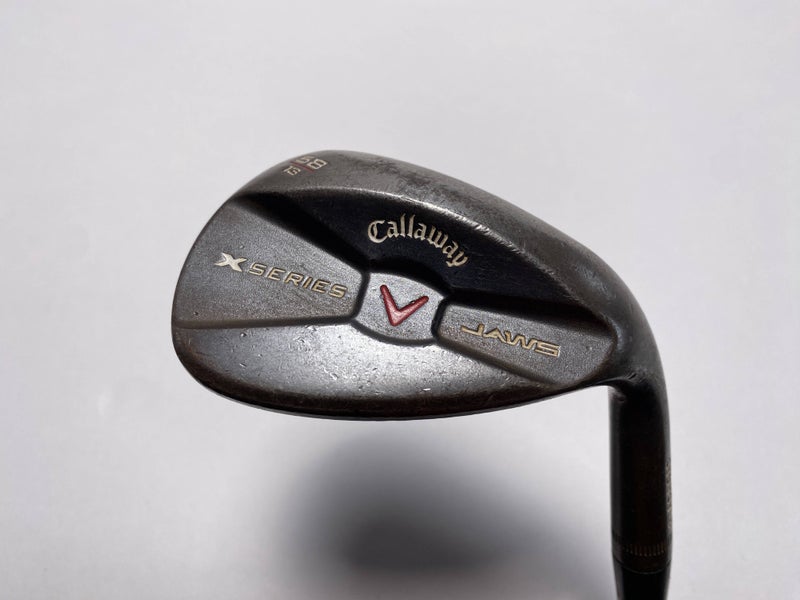 Callaway X Series Jaws Black Lob Wedge LW 58* 13 Bounce Wedge Steel Mens RH