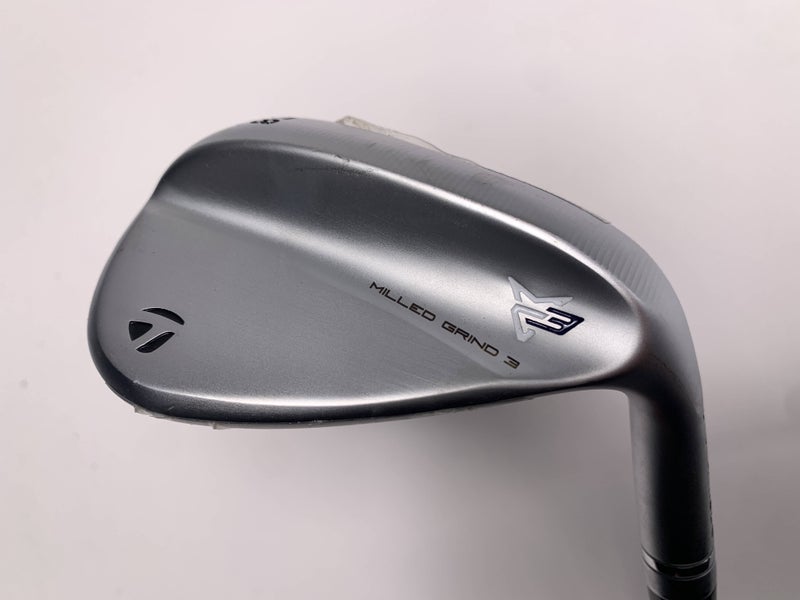 TaylorMade Milled Grind 3 Raw Chrome Wedge 58*11 Dynamic Gold S200 Tour Issue RH